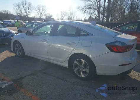 2020 Honda Insight Ex from USA, damaged, VIN 19XZE4F51LE015072